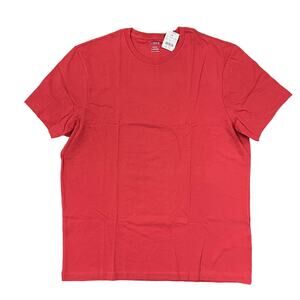 NWT J. Crew Men's Rusted Red Washed Jersey Tee